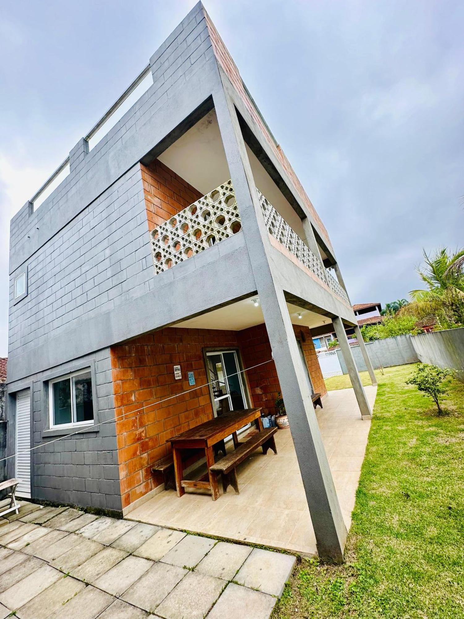 Casa da Praia com Vista do Mar e Montanha Peruíbe Exterior foto